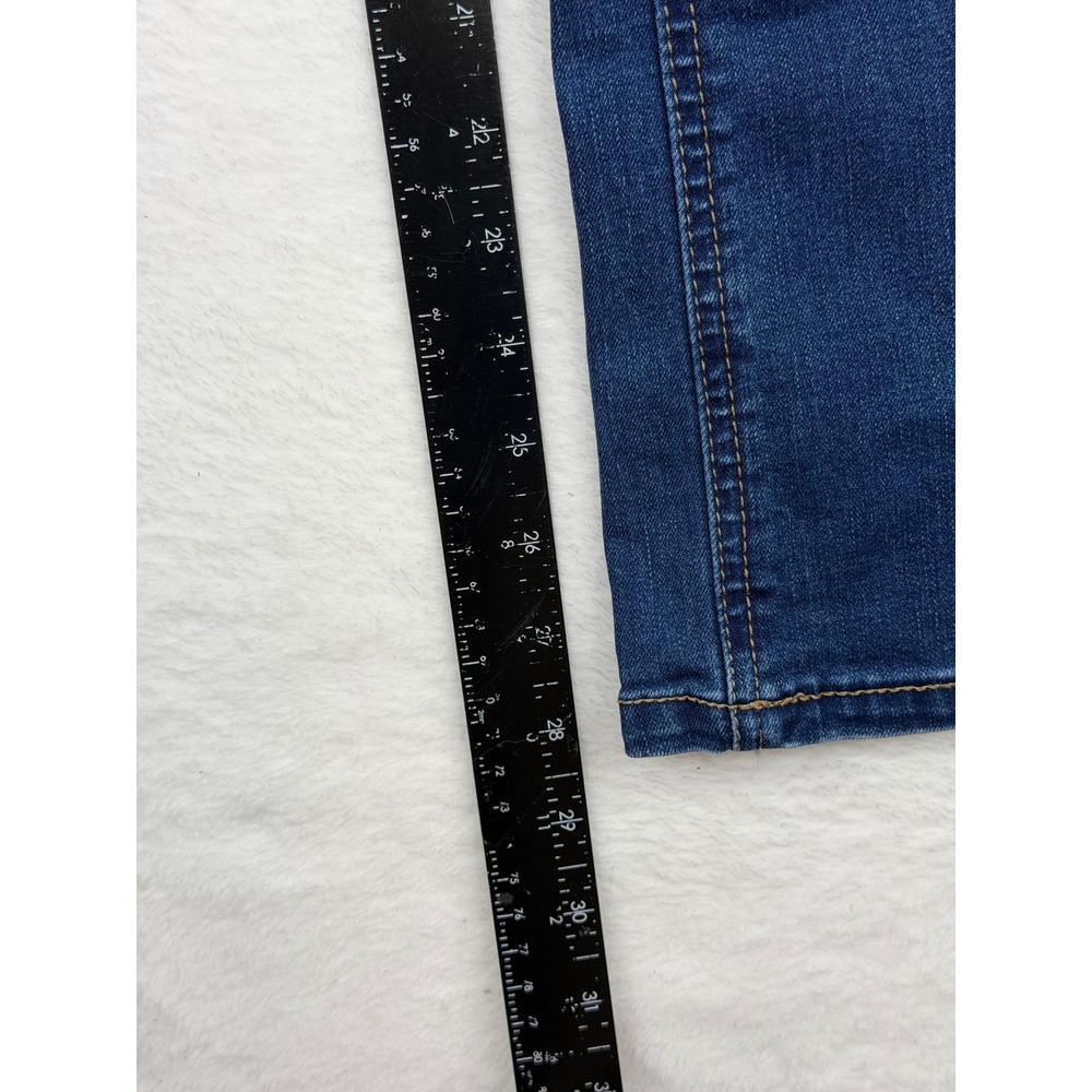 Faded Glory Womens 18P Core Bootcut Jeans Medium Wash Blue Stretch Denim Petite - Picture 5 of 6